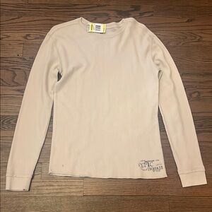 Epic Threads Cream Long Sleeve Top